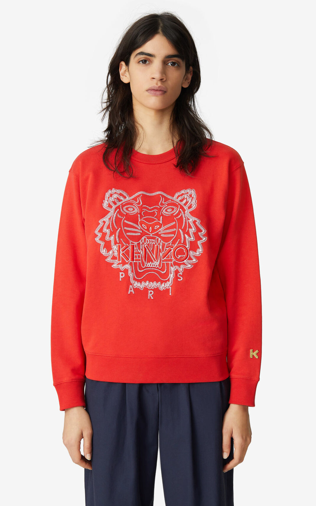 Sudadera Kenzo Tiger Mujer Rojas - SKU.1690043